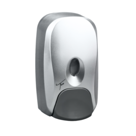 Crescent Silver Plastic