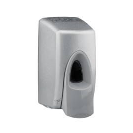 Crescent Silver Plastic