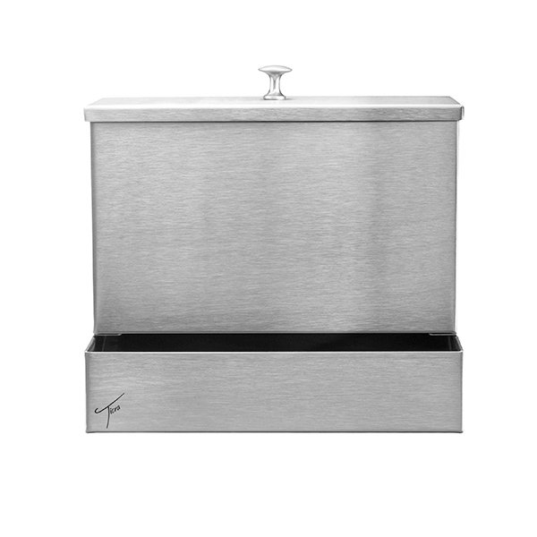 Stainless steel condom dispenser