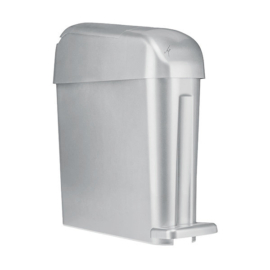 Crescent Silver Plastic